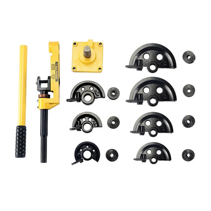 Pipe Tube Bender 3/8" to 1", Manual Tube Bender with 7 Dies, Heavy Duty Tube Bender Tubing of Steel