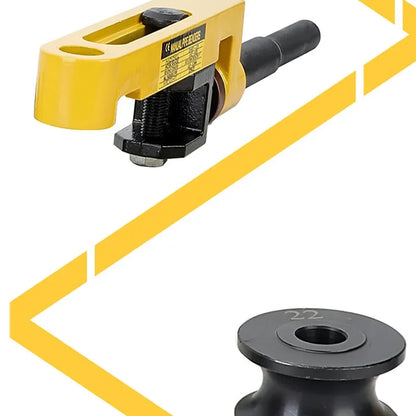 Pipe Tube Bender 3/8" to 1", Manual Tube Bender with 7 Dies, Heavy Duty Tube Bender Tubing of Steel