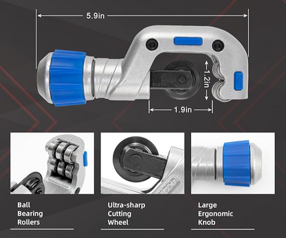 SmartRatchet | Hvac Pipe bender kit | Ratcheting tube bender with reverse bending | 6-22mm |